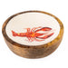 Candlelight Small Mango Wood Dish - Lobster (13cm) - LemonSalt