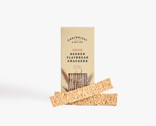Cartwright & Butler Cheese Seeded Flatbread (175g) - LemonSalt