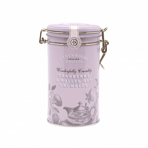 Cartwright & Butler Cranberry & Rolled Oat Crumbles Tin (200g) | {{ collection.title }}