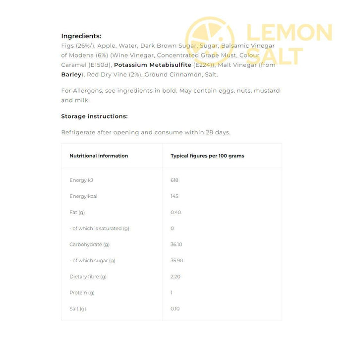 Cartwright & Butler - Fig Chutney (250g)