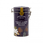 Cartwright & Butler - Flaked Almond Shortbread Rounds in Tin (200g)