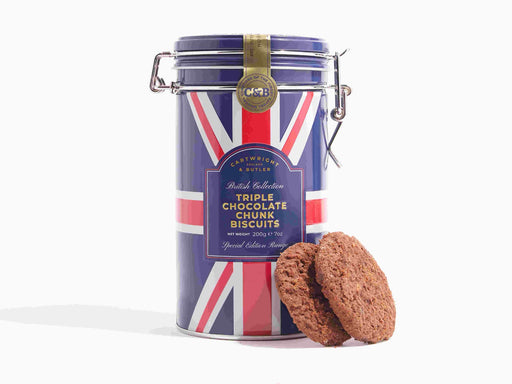 Cartwright & Butler Great British Collection - Triple Chocolate Chunk Biscuits (200g) - LemonSalt