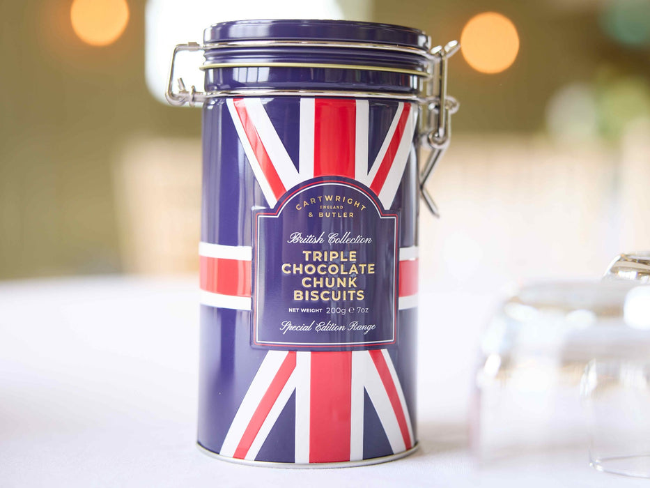 Cartwright & Butler Great British Collection - Triple Chocolate Chunk Biscuits (200g) - LemonSalt