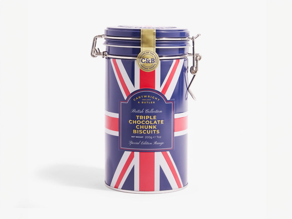 Cartwright & Butler Great British Collection - Triple Chocolate Chunk Biscuits (200g) - LemonSalt