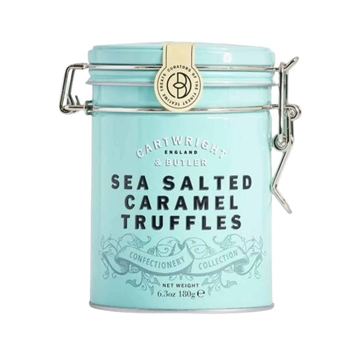 Cartwright & Butler - Sea Salted Caramel Truffles In Tin | {{ collection.title }}