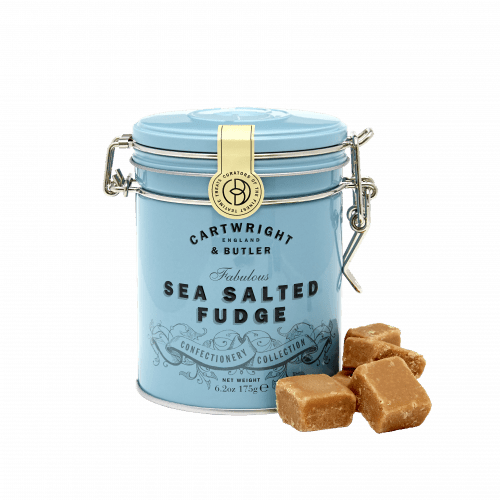 Cartwright & Butler Sea Salted Fudge Tin (175g) | {{ collection.title }}