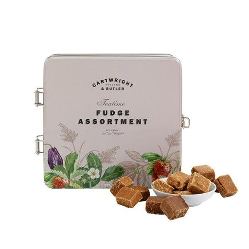 Cartwright & Butler Teatime Fudge Assortment in Tin (175g) | {{ collection.title }}
