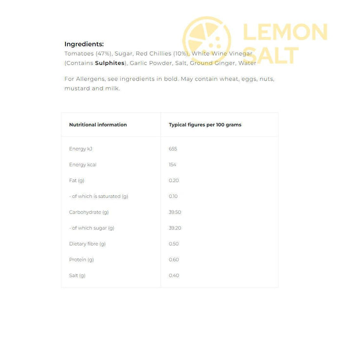 Cartwright & Butler - Tomato & Chilli Chutney (270g)