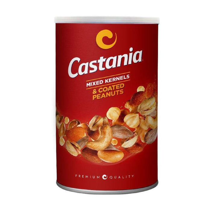 Castania Mixed Kernels & Coated Peanuts (450g) - LemonSalt