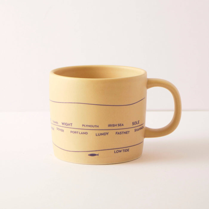 Liga Stoneware Mug - Shipping Forecast