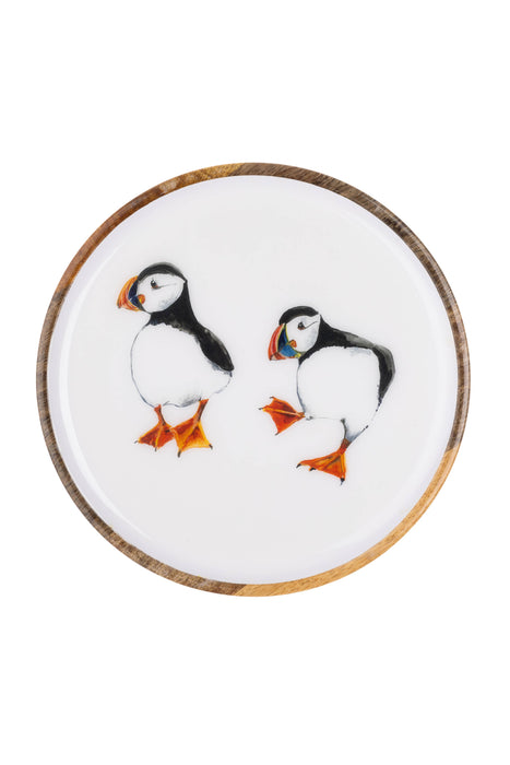 Shoeless Joe Puffin Platter (30cm)