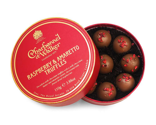 Charbonnel et Walker - Raspberry and Amaretto Truffles 115g | {{ collection.title }}