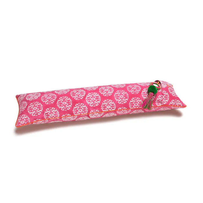 Chattra Pranayama Bolster - Fuchsia Suzani - LemonSalt