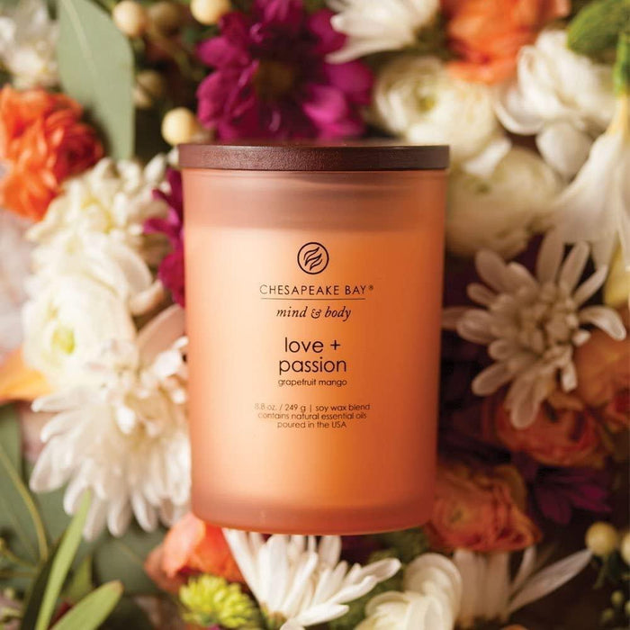 Chesapeake Bay Love & Passion (Grapefruit Mango) Scented Candle - 250g
