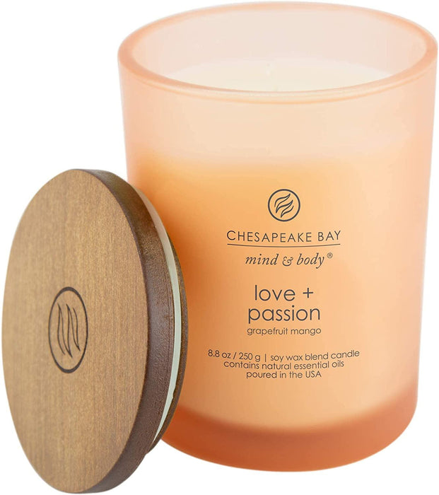 Chesapeake Bay Love & Passion (Grapefruit Mango) Scented Candle | {{ collection.title }}