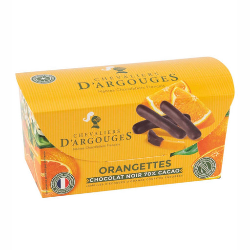 Chevaliers d'Argouges Orange Peel Dark Chocolate (190g) - LemonSalt