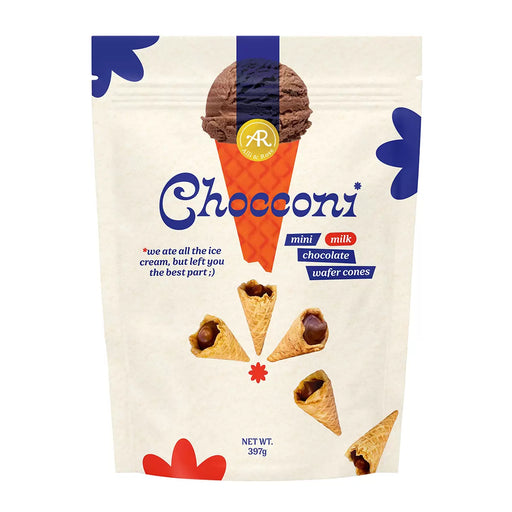 Chocconi Mini Milk Chocolate Wafer Cones (397g) - LemonSalt