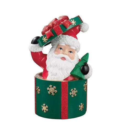 Christmas Present Figurines with LED Lights - Santa - LemonSalt