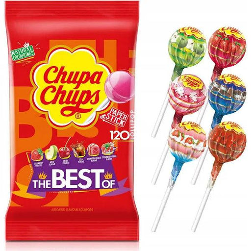 Chupa Chups Lollipops (120pcs) - LemonSalt