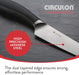 Circulon 6-Piece Kitchen Knife & Block Set | {{ collection.title }}