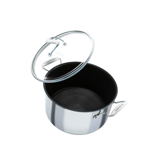 Circulon C Series NonStick Stainless Steel Stockpot - 26cm (7.6L) - LemonSalt