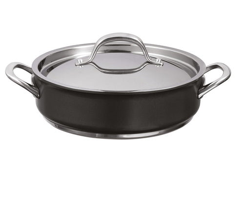 Circulon Excellence Black Aluminium Sauteuse Pan - 24cm (2.8L) - LemonSalt