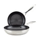 Circulon S Series Non Stick Stainless Steel Frypan Twin Pack (20cm & 26cm) - LemonSalt