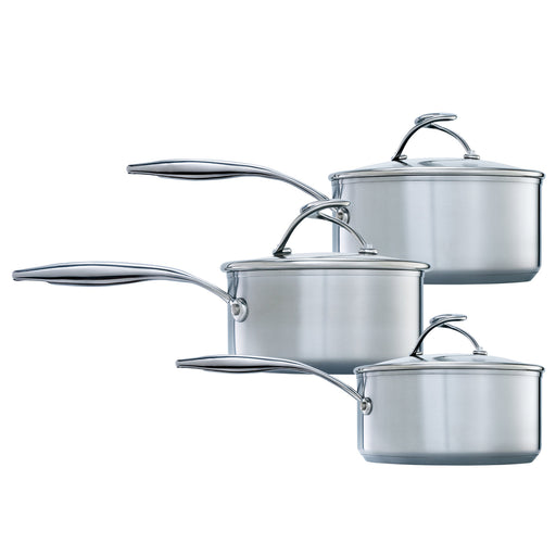 Circulon S Series NonStick Stainless Steel Saucepan Set - 3 Piece - LemonSalt
