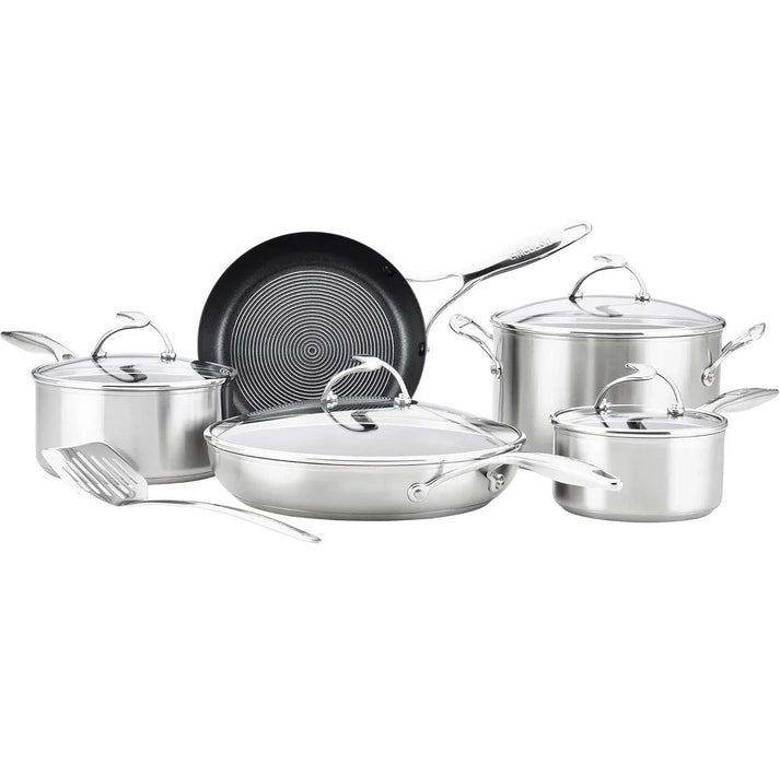 Circulon S Series Stainless Steel Cookware Set with Slotted Turner - 5 Piece - LemonSalt