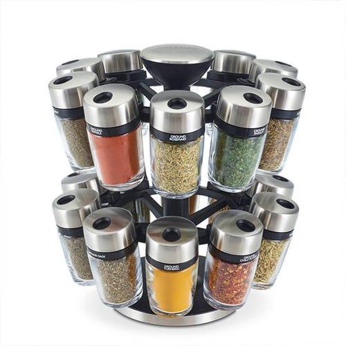 Cole & Mason Cambridge 20 Jar Herb & Spice Carousel - LemonSalt