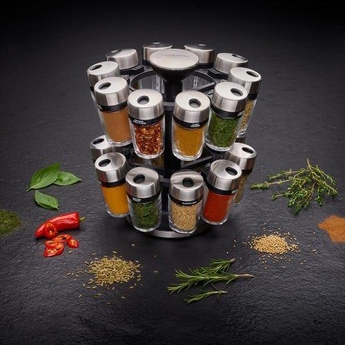 Cole & Mason Cambridge 20 Jar Herb & Spice Carousel - LemonSalt