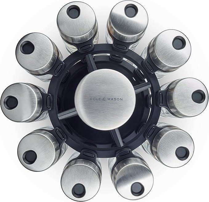 Cole & Mason Cambridge 20 Jar Herb & Spice Carousel - LemonSalt