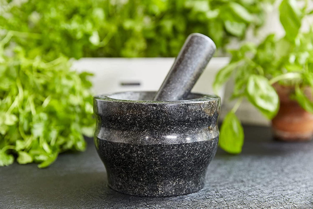 Cole & Mason Worcester Black Granite Pestle & Mortar (18cm)