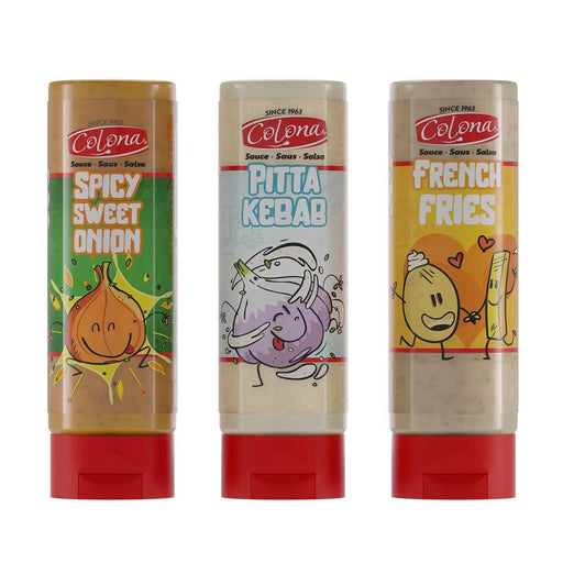 Colona Variety Sauce Pack (3x500ml) - LemonSalt
