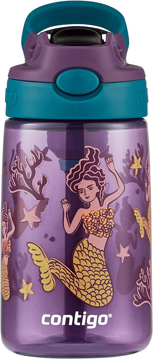 Contigo Easy Clean Autospout Kids Water Bottle - Mermaids (420ml) | {{ collection.title }}