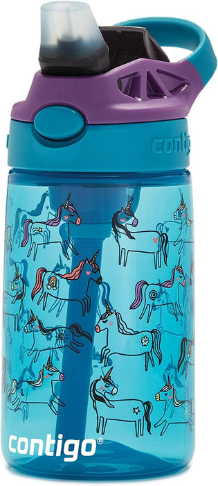Contigo Easy Clean Autospout Kids Water Bottle - Unicorns (420ml) | {{ collection.title }}