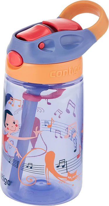 Contigo Gizmo Flip Autospout Kids Water Bottle - Wink Dancer (420ml)