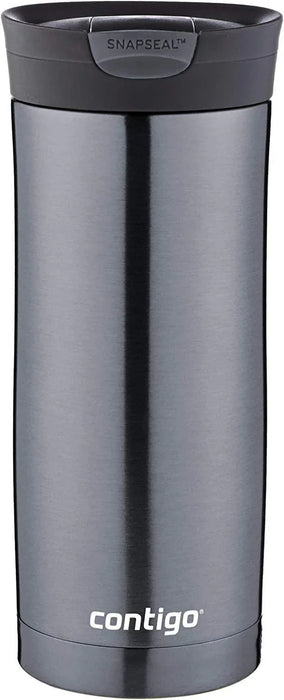 Contigo Huron Snapseal Travel Mug - Gunmetal (470ml)