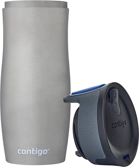 Contigo West Loop Autoseal Travel Mug - Stainless Steel (470ml)