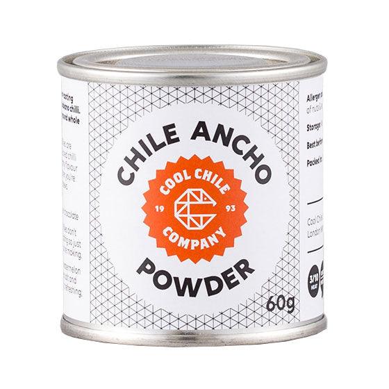 Cool Chile Ancho Powder In Tin (60g) | {{ collection.title }}