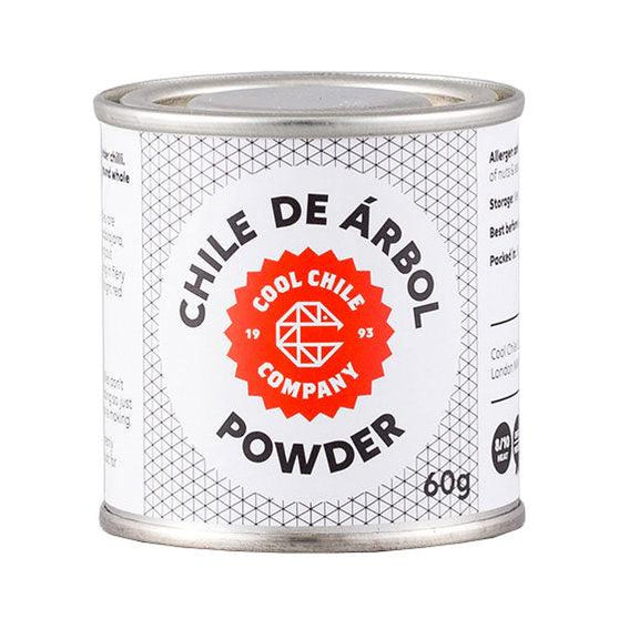 Cool Chile De Arbol Powder In Tin (60g) Seasoning & Spices Buy