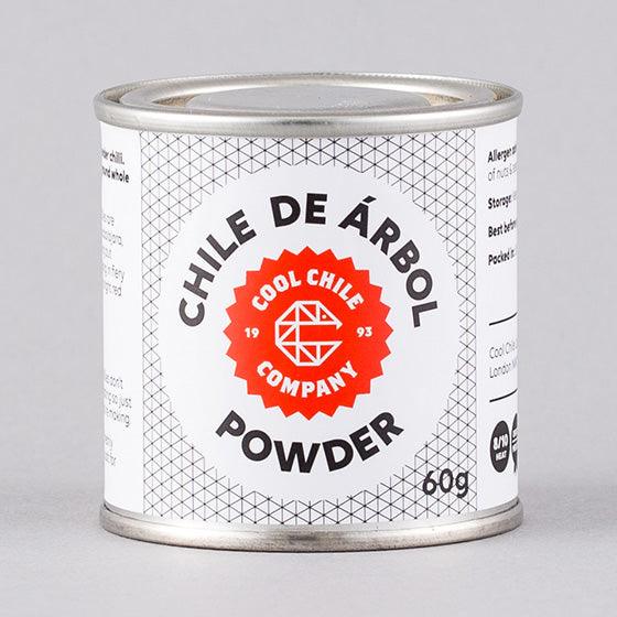 Cool Chile De Arbol Powder In Tin (60g) | {{ collection.title }}