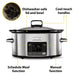 Crockpot CSC066 TimeSelect Digital Slow Cooker (5.6L) - LemonSalt