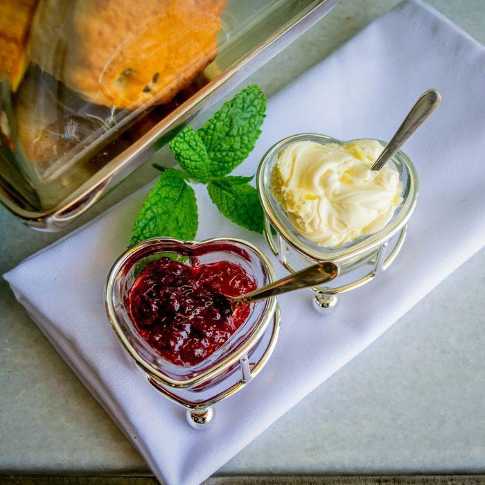 Culinary Concepts Heart Salt And Pepper Set With Spoons