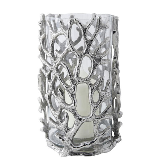 Culinary Concepts Large Coral Hurricane Lantern | {{ collection.title }}