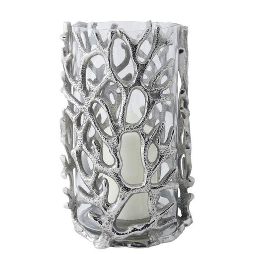 Culinary Concepts Large Coral Hurricane Lantern - LemonSalt