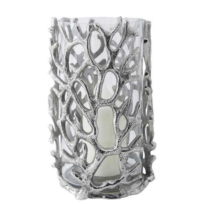 Culinary Concepts Large Coral Hurricane Lantern