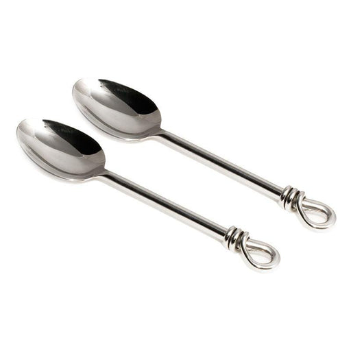 Culinary Concepts Polished Knot Pair of Medium Serving Spoons | {{ collection.title }}