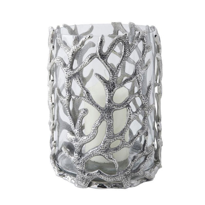 Culinary Concepts Small Coral Hurricane Lantern