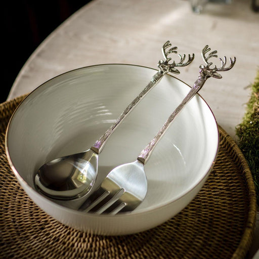 Culinary Concepts Stag Head Salad Servers | {{ collection.title }}